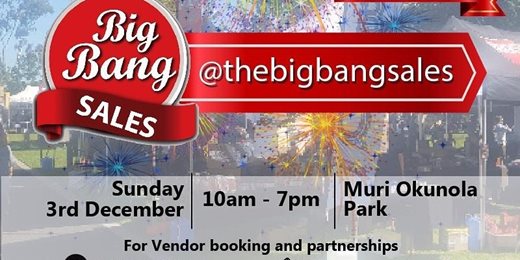 Discount Sales Festival - The Big Bang Sales December Series is back!