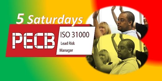 5 Saturdays ISO 35 Saturdays ISO 31000 Risk Management PECB Certification Training1000 Risk Manageme