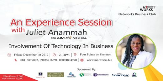 An Experience Session With Juliet Anammah the Ceo Jumia Nigeria
