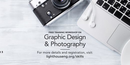 Free Graphic Design & Photography Training Workshop