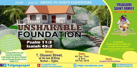 The Unshakable Foundation