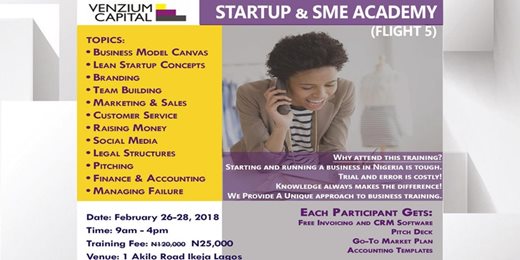 Startup and SME Academy (Flight 5)