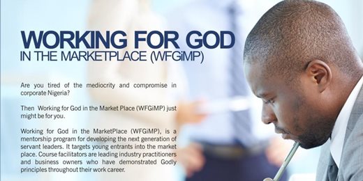 Working For God In The MarketPlace