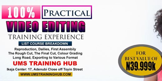 100% Practical Video Editing Training