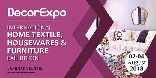 Nigeria Décor Expo Furniture Home textiles And Housewares Exhibition