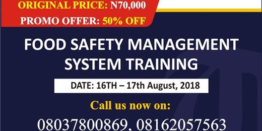 Food Safety Management System Training