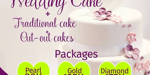 Dolly's Cake&Events Wedding Cakes Promo 2018