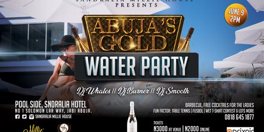 Abuja's Gold Water Party