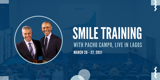 Smile Training with Pacho Campo Live in Lagos