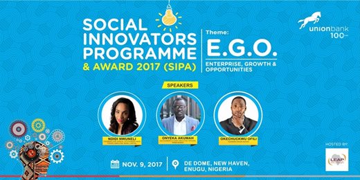 Social Innovators Programme And Award 2017