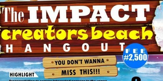 Impact Creators Beach Hangout