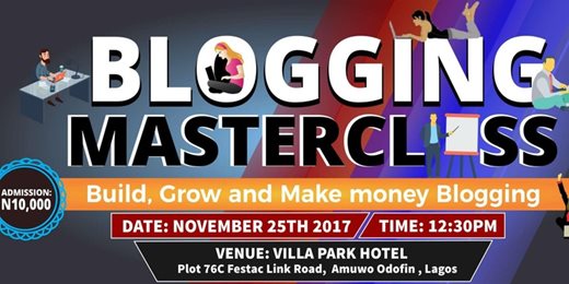 Blogging Masterclass: How to Setup a Blog and Make Money Blogging