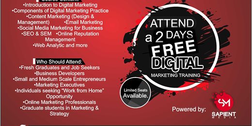 Free Digital Marketing Training