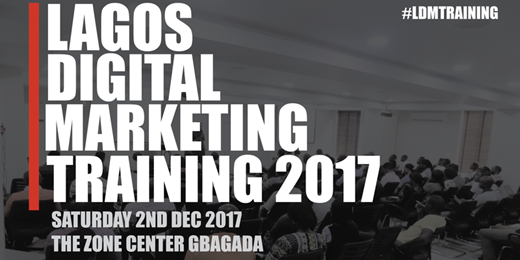 Lagos Digital Marketing Training 2017