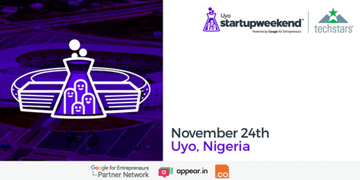 Startup Weekend Uyo November 24-26, 2017
