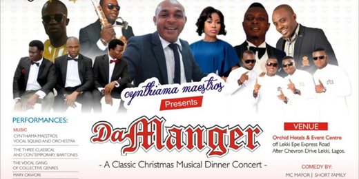 Da Manger – A Classic Christmas Musical Dinner Concert!