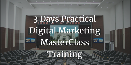 Enroll for A 3 Days Digital Marketing MasterClass Training