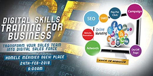 DIGITAL SKILLS TRAINING FOR BUSINESS 2018 PORTHARCOURT