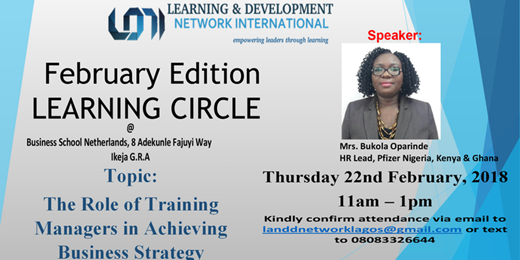 LDNI Learning Circle February 2018 Edition