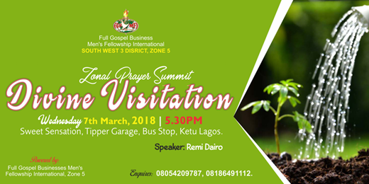 Prayer Summit Tagged Divine Visitation