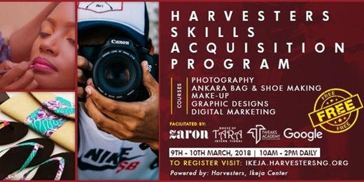 Harvesters Skill Acquisition Program - Ikeja