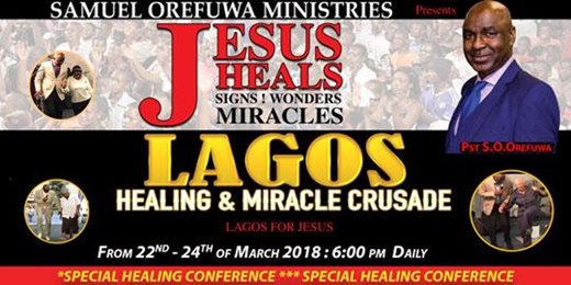 Lagos Healing & Miracles Conference