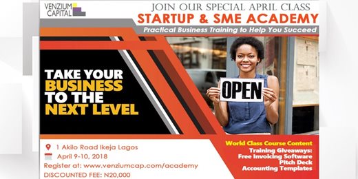 Take Your Business to the Next Level: Startup & SME Academy