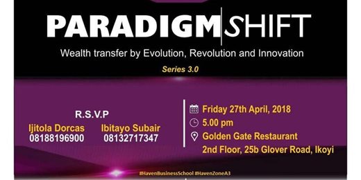 The Paradigm Shift - Wealth Transfer by Evolution, Revolution and Innovation