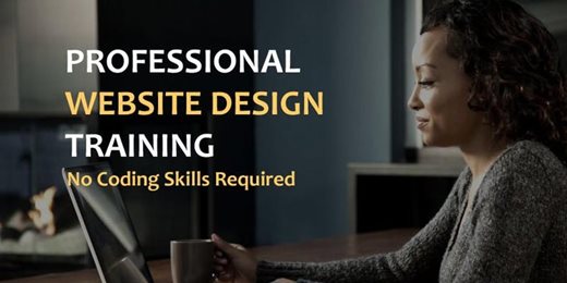 Professional Website Design Training "No Coding Skills Required"