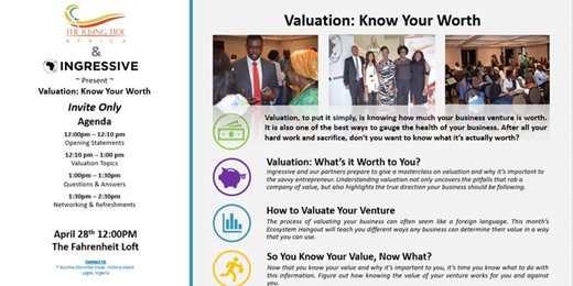 Valuation Masterclass Know Your Worth