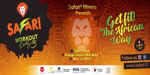 Safari Dance Fitness Party in Nigeria