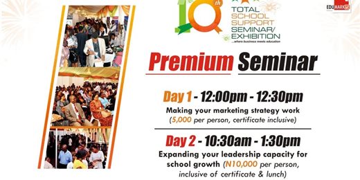Premium Marketing & Leadership Seminars At 10th Total School Support Seminar