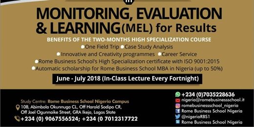 Monitoring Evaluation and Learning (MEL) for Results