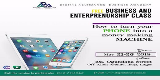 Free Business And Entrepreneurship Class