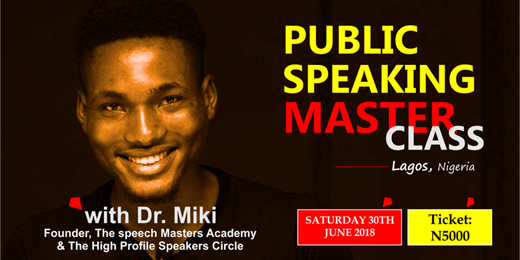 Public Speaking Masterclass