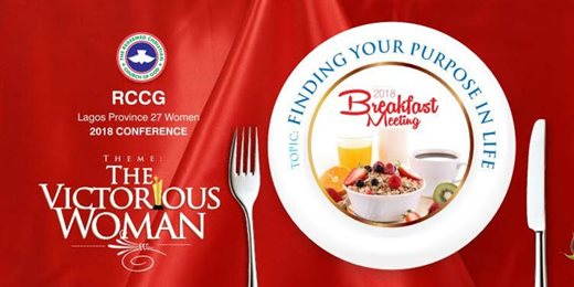 RCCG Lagos Province 27 Sisters' Breakfast Meeting 2018
