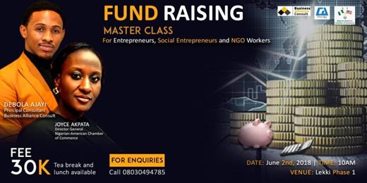 Fund Raising Master Class for Entrepreneurs and Social Entrepreneurs