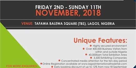 2018 Lagos International Trade Fair