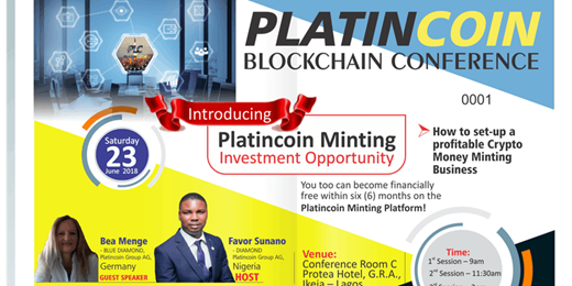 PLATINCOIN BLOCKCHAIN CONFERENCE