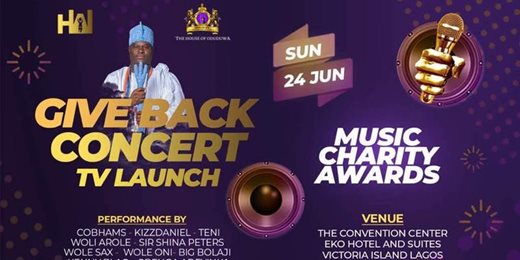 Give Back Concert/TV Launch
