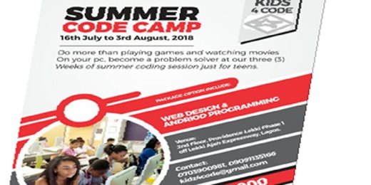 Summer Code Camp for Teens