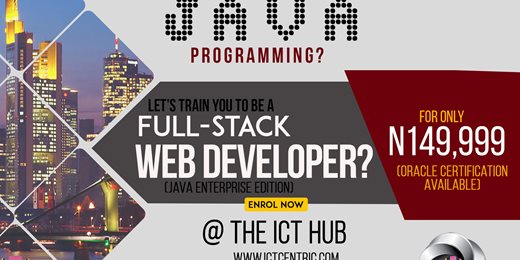 GET JAVA FULL-STACK WEB APP TRAINING