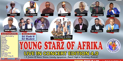 YOUNG STARZ OF AFRIKA LIVE IN CONCERTS EDITION 4.0