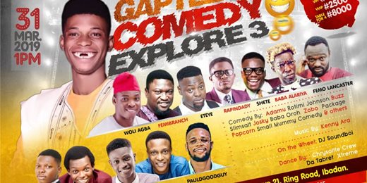 Gapteeth Comedy Explore 3