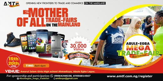 Abule egba mega trade fair amtf 2.0