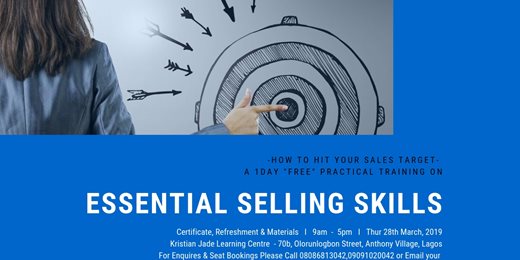 FREE ADVANCE ESSENTIAL SELLING SKILLS TRAINING COURSE