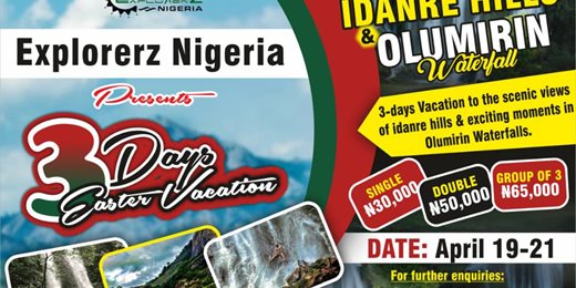 Easter Vacation 2019 (The Idanre Hills Adventure)