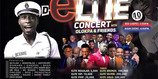D ELITE CONCERT WITH OLOKPA AND FRIENDS