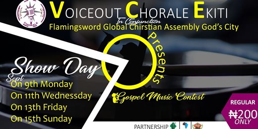 Voiceout Chorale Ekiti Gospel Music Contest