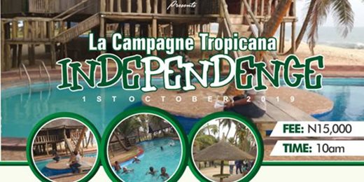 La Campagne Tropicana beach party